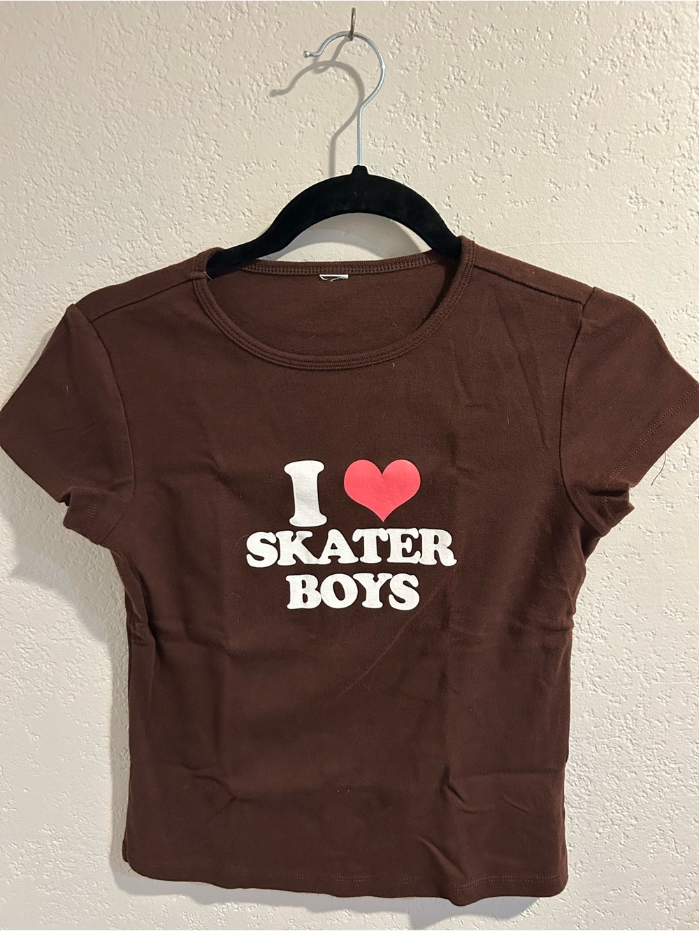 I Heart Skater Boys Brown Graphic Tee - Kids